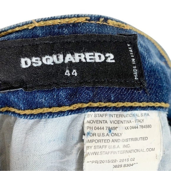 Vintage DSQUARED2 Distressed Jeans Size IT 44/US 8 - Picture 12 of 12